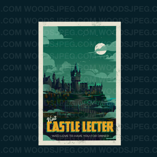 Castle Lecter Travel Print