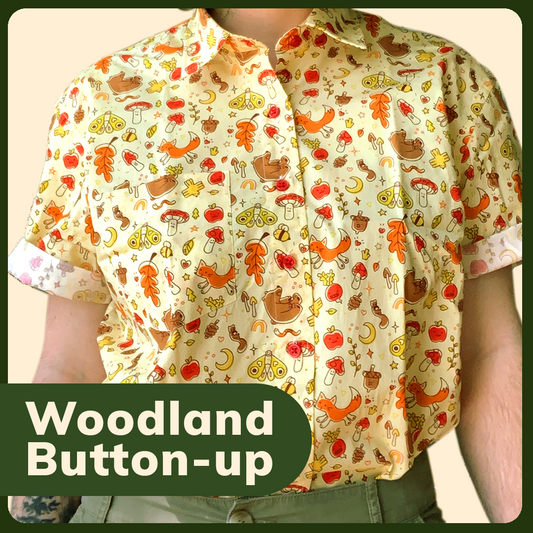 Woodland Button Up